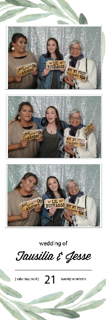 Tausila and Jesse's Wedding | View more photos from the event at gallery.photoboothbillings.com/u/PhotoBoothBillings/Tausila-and-Jesses-Wedding